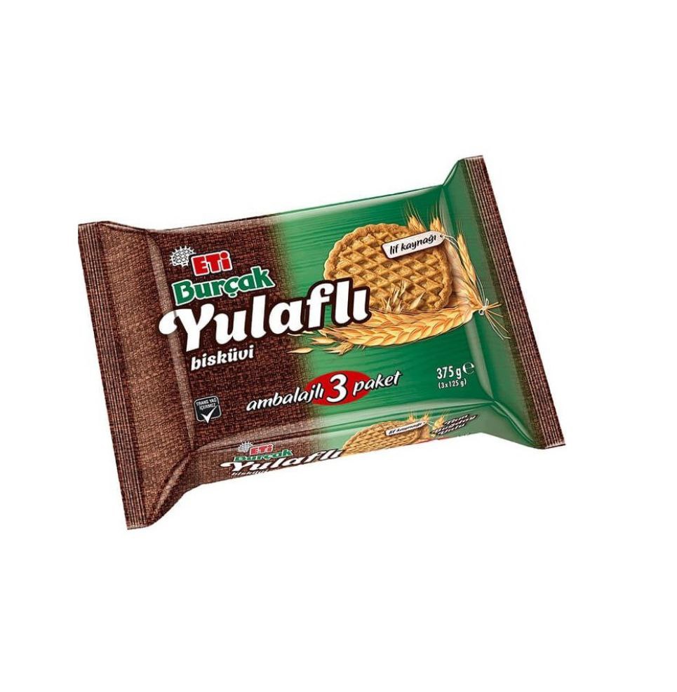 بیسکویت جو اتی بورچاک یولافلی Eti Burçak Yulaflı وزن 375 گرم