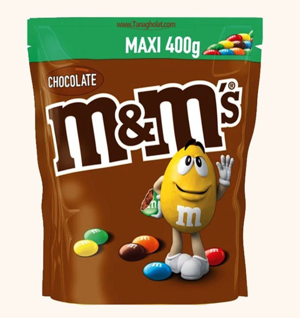 دراژه شکلاتی ام اند ام س M&M’s وزن 400 گرم