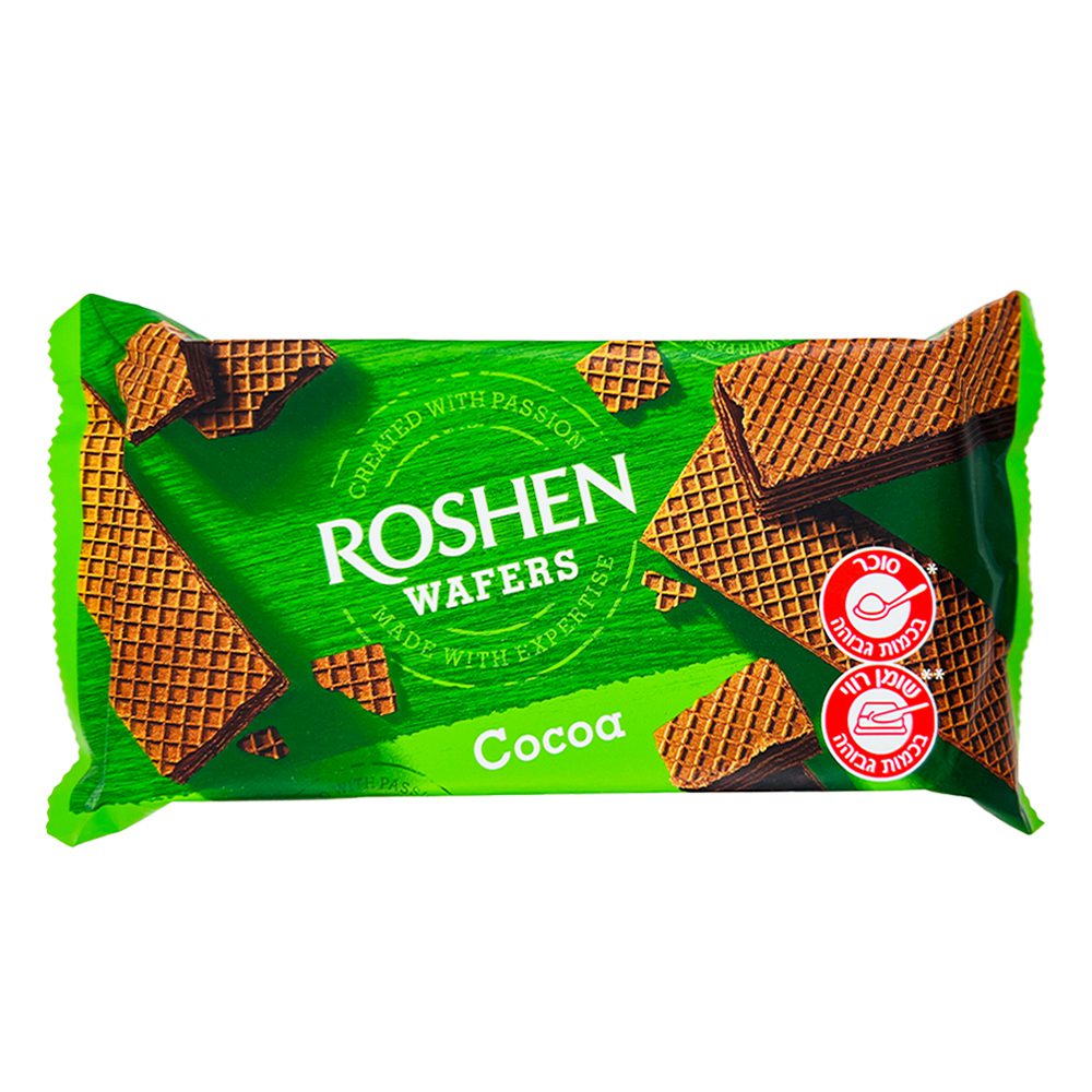 ویفر روشن Roshen Wafers با کرم کاکائویی 216 گرم