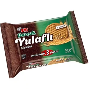 بیسکویت جو اتی بورچاک یولافلی Eti Burçak Yulaflı وزن 375 گرم