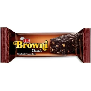 کیک اتی براونی کلاسیک با کرم شکلاتی فندقی Eti browni classic وزن 40 گرم