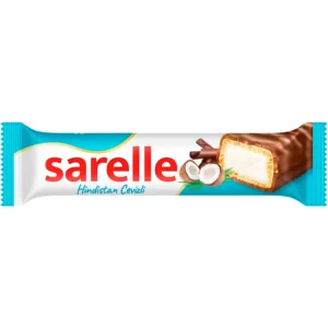 ویفر شکلاتی سارله با مغز نارگیلی Sarelle Hindistan Cevizli وزن 33 گرم