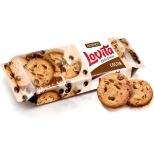 کوکی روشن لاویتا با تکه های شکلات Roshen Lovita Cocoa وزن 150 گرم