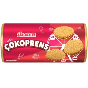 بیسکوییت شوکوپرنس اولکر با کرم شکلاتی Ulker Cocoprens بسته 10 عددی وزن 300 گرم