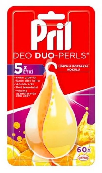 بوگیر ماشین ظرفشویی پریل مدل Deo Perls با رایحه لیمو