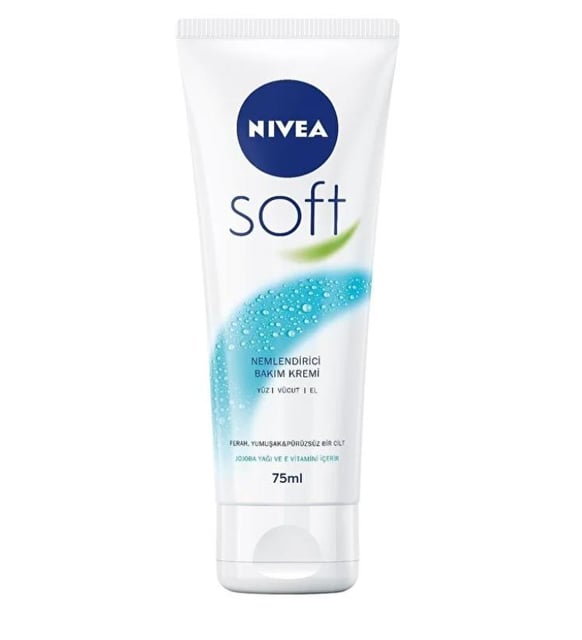 کرم نرم کننده سافت نیوا Nivea Soft Cream حجم 75 میل