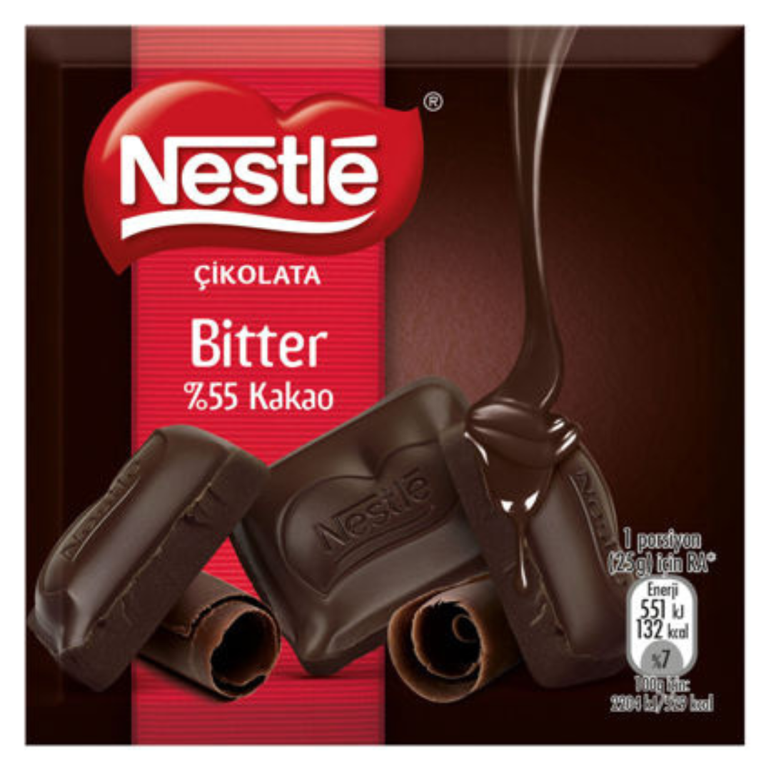 شکلات تلخ 55% NESTLE نستله وزن 60 گرم