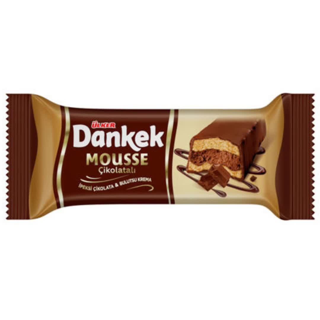 کیک موس شکلاتی دانکک Dankek Mousse با روکش شکلات | 45 گرم