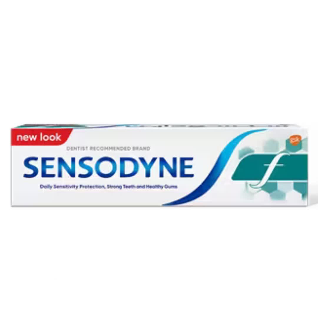 خمیر دندان سنسوداین Sensodyne مدل Fluoride حجم 100 میل وزن 75 گرم