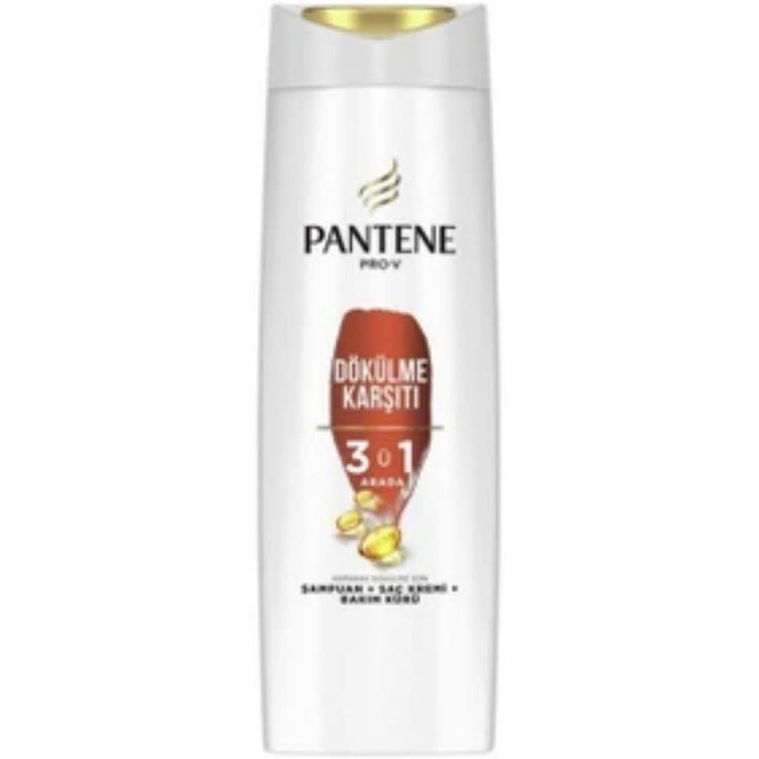 شامپو مو پنتن Pantene سه در یک مدل Dukulme karsiti حجم 350 میلی لیتر