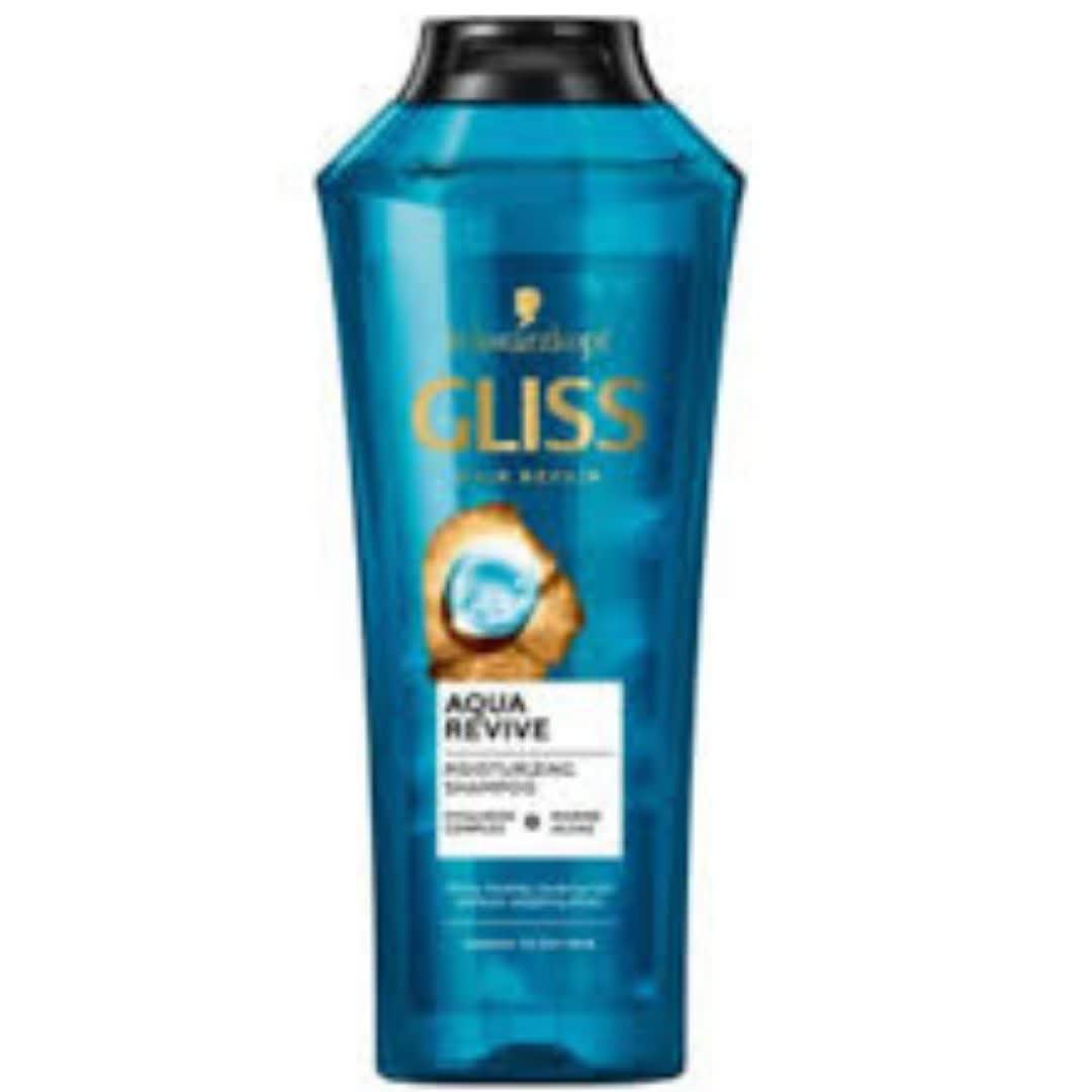 شامپو مو شوارزکوف گلیس Gliss مدل Aqua Revive حجم 500 میل