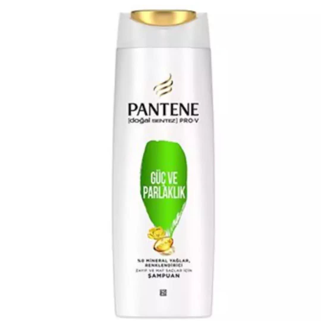 شامپو مو پنتن Pantene مدل Guc ve Parlaklik 3 in 1 حجم 350 میل