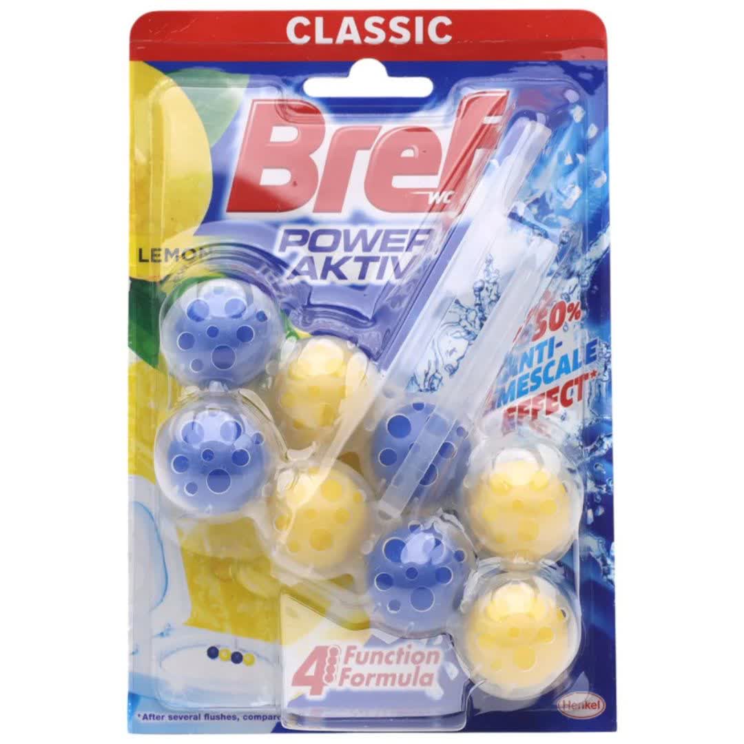 قرص خوشبو کننده توالت فرنگی برف Bref lemon-002...