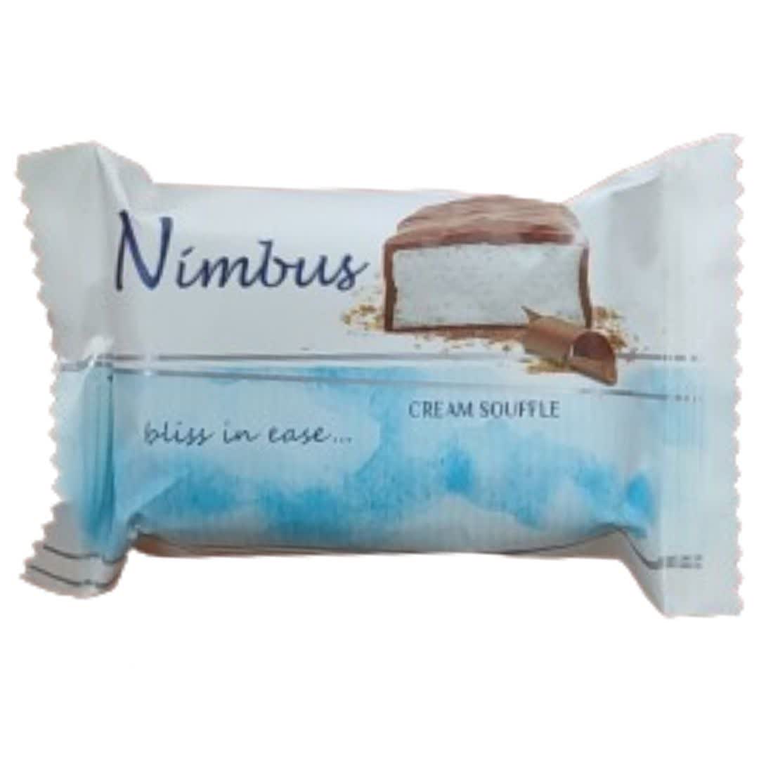 شکلات پذیرایی دسری نیمبوس Nimbus Cream soufle با طعم خامه ای بسته 1 کیلویی