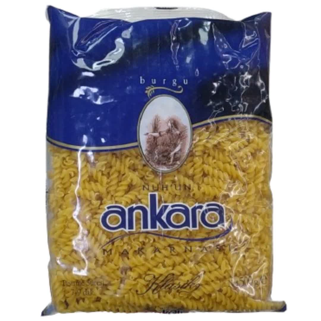 ماکارونی طرح پیچی آنکارا Ankara وزن 500 گرم