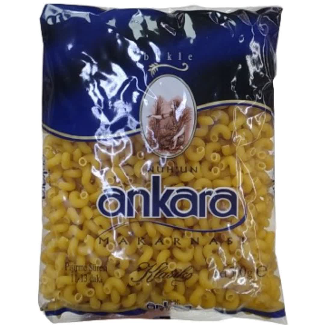 ماکارونی حلزونی باریک آنکارا ankara MAKARNASI وزن 500 گرم