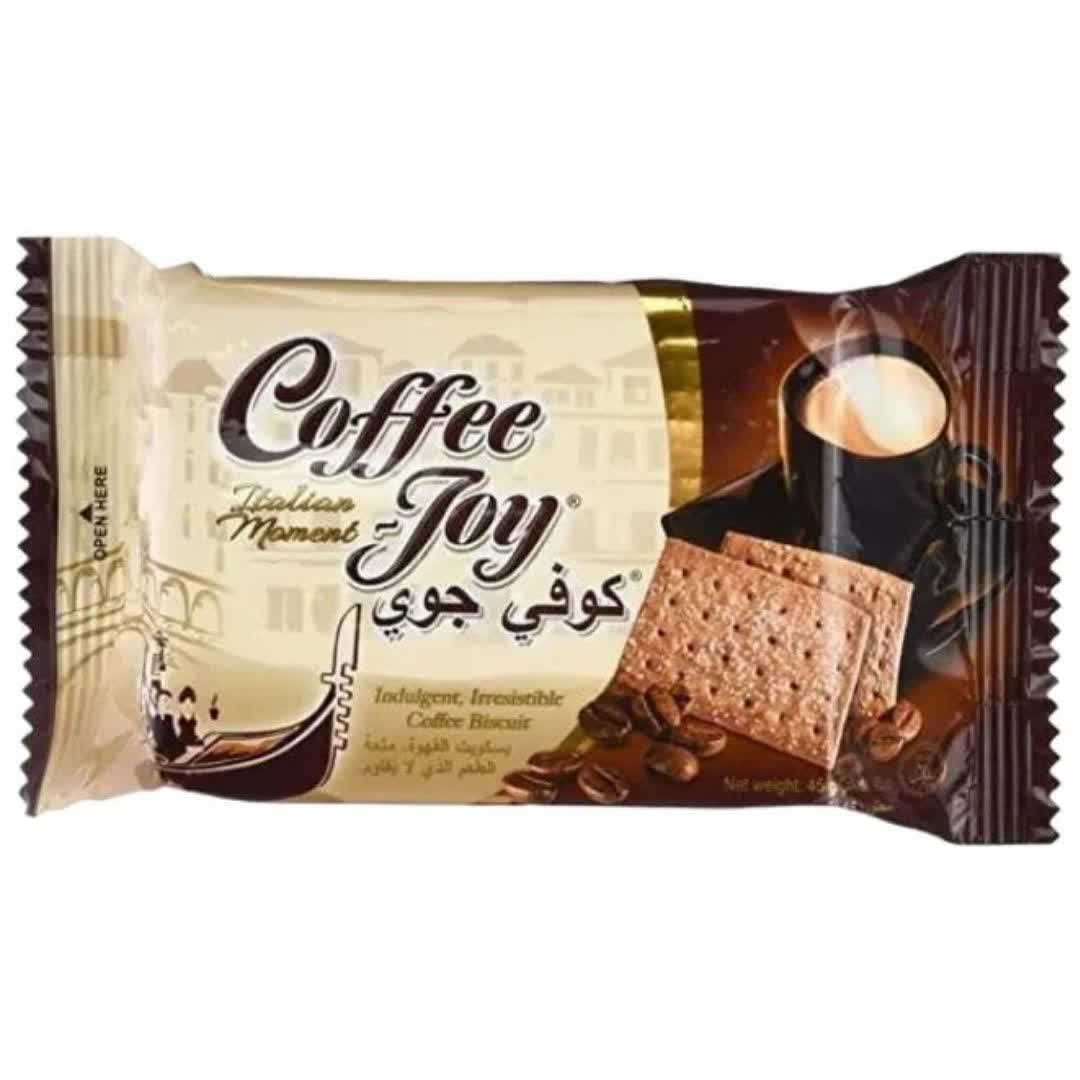 بیسکویت با طعم قهوه کافی جوی Coffee joy وزن 45 گرم