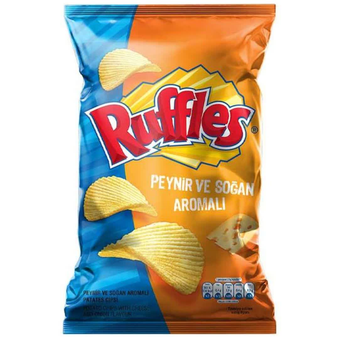 چیپس پنیری رافلز Ruffles وزن 104 گرم