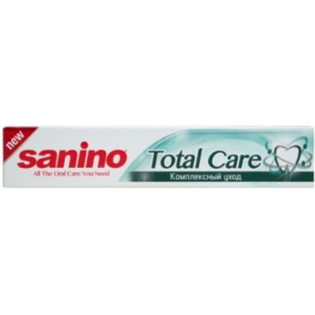 خمیر دندان سانینو Sanino مدل Total Care حجم 75 میلی لیتر