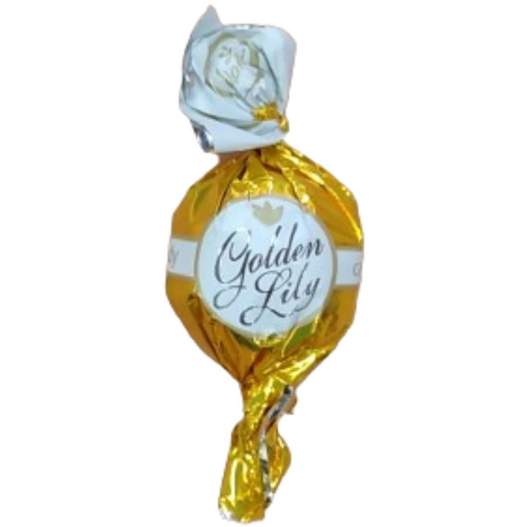 شکلات پذیرایی مغزدار گلدن لیلی Golden Lily بسته 1 کیلویی
