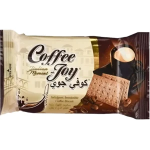 بیسکویت کافی جوی با طعم قهوه Coffee joy وزن 45 گرم