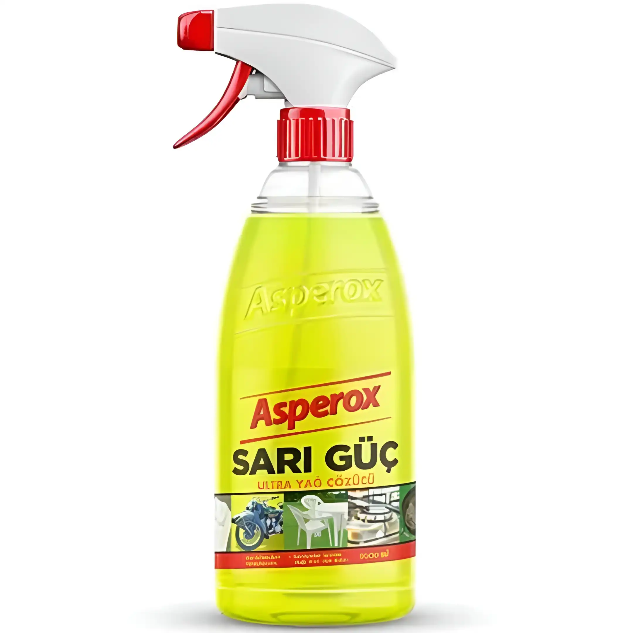 اسپری پاک کننده سطوح آسپروکس زرد برای چربی...