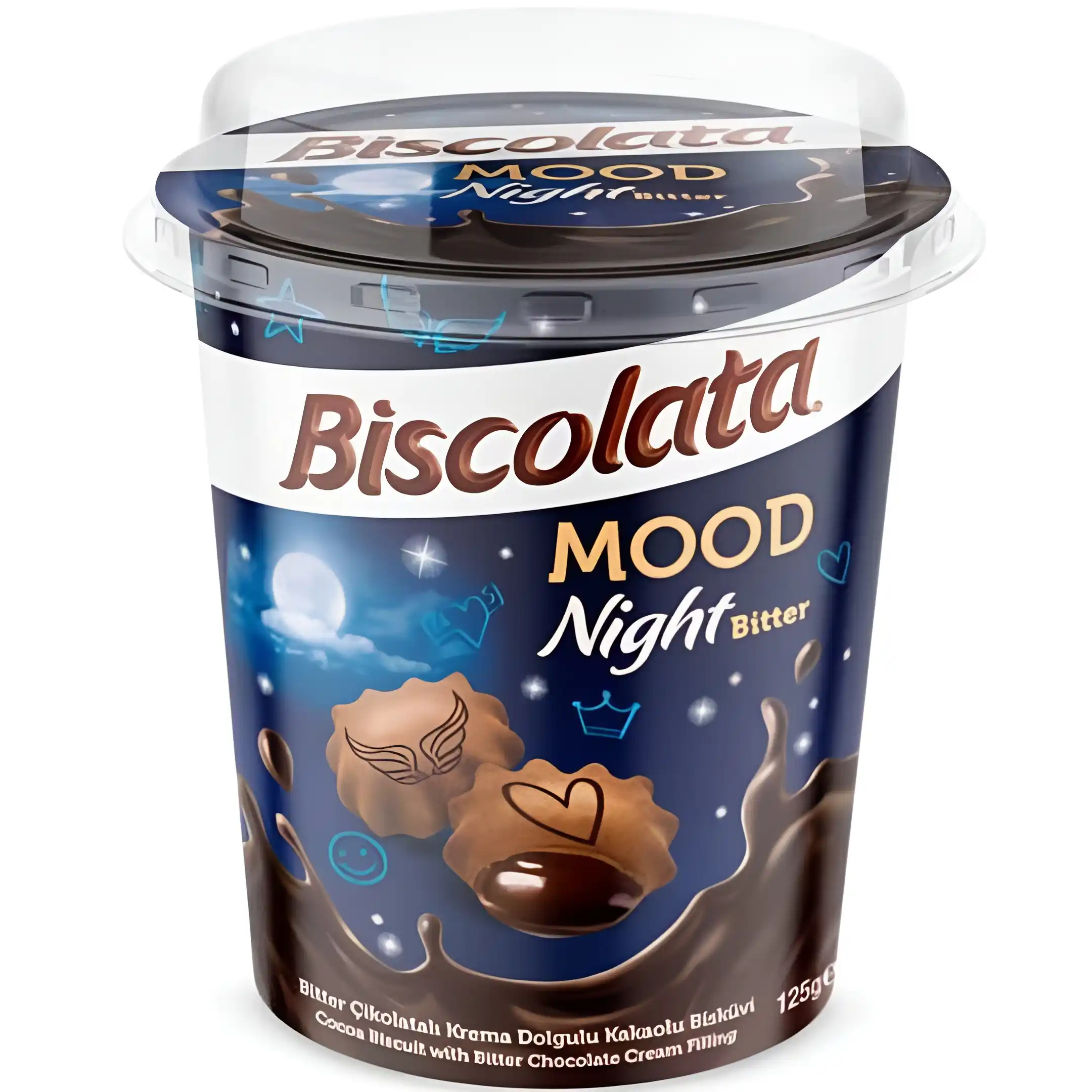 بیسکوییت بیسکولاتا مود لیوانی با مغز کرم شکلات...