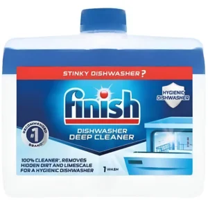 مایع جرم گیر ماشین ظرفشویی فینیش Finish Hygenic Dishwasher Deep Cleaner حجم 260 میل