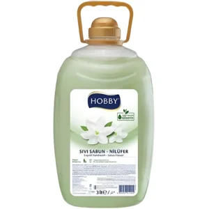مایع دستشویی هوبی با رایحه نیلوفر آبی Hobby Sivi Sabun Nilufer حجم 3000 میل