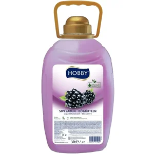 مایع دستشویی هوبی با رایحه تمشک Hobby Bogurtlen حجم 3000 میل