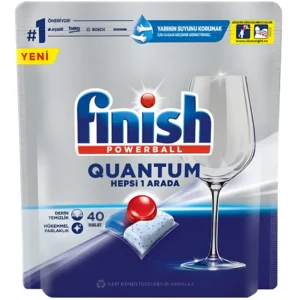 قرص ماشین ظرفشویی فینیش کوانتوم Finish Quantum بسته 40 عددی وزن 500 گرم