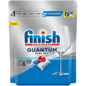 قرص ماشین ظرفشویی فینیش کوانتوم Finish Quantum Ozel Seri بسته 50 عددی وزن 600 گرم