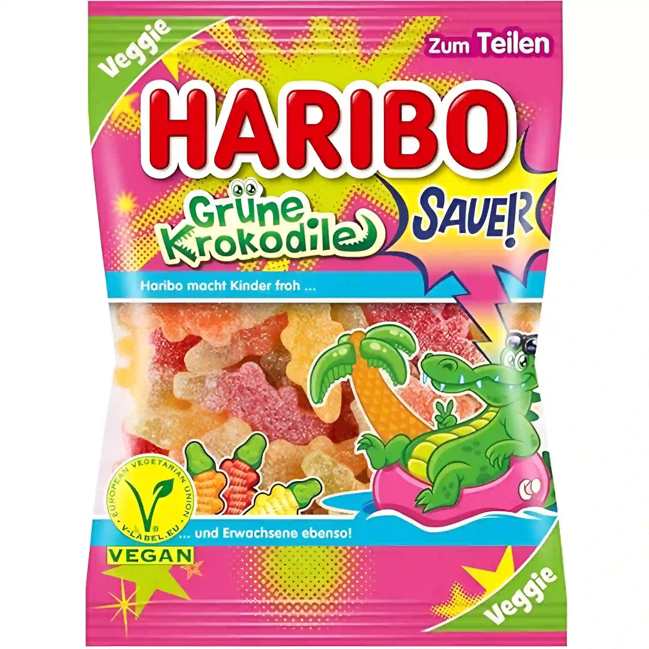 پاستیل تمساح سبز هاریبو Haribo Grüne Krokodile وزن...