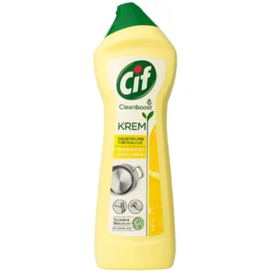 مایع ظرفشویی سیف با رایحه لیمو CIF Cleanboost KREM Limon حجم 500 میل