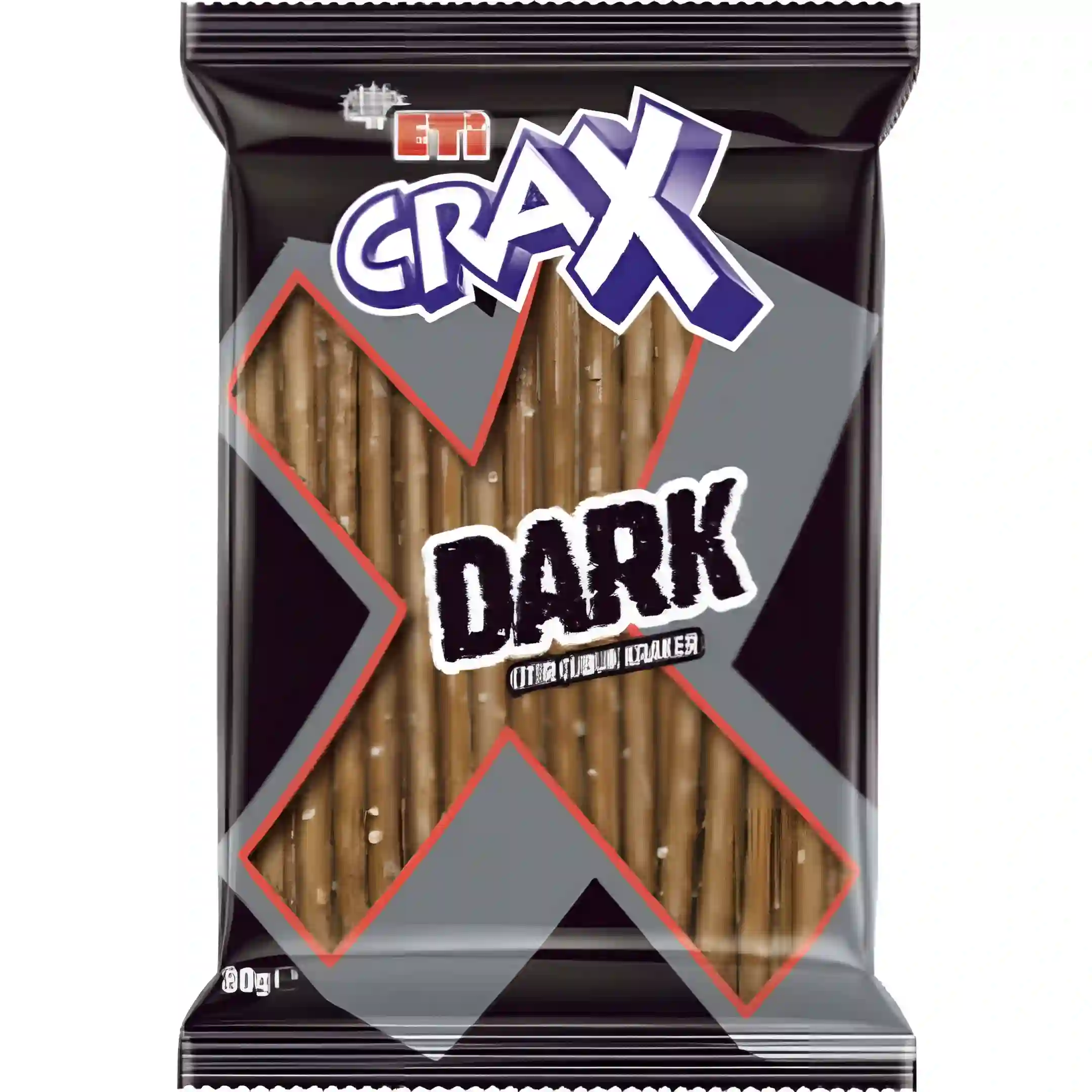 چوب شور اتی کراکس با طعم تلخ Eti Crax Dark Maltlı Kraker وزن 80 گرم