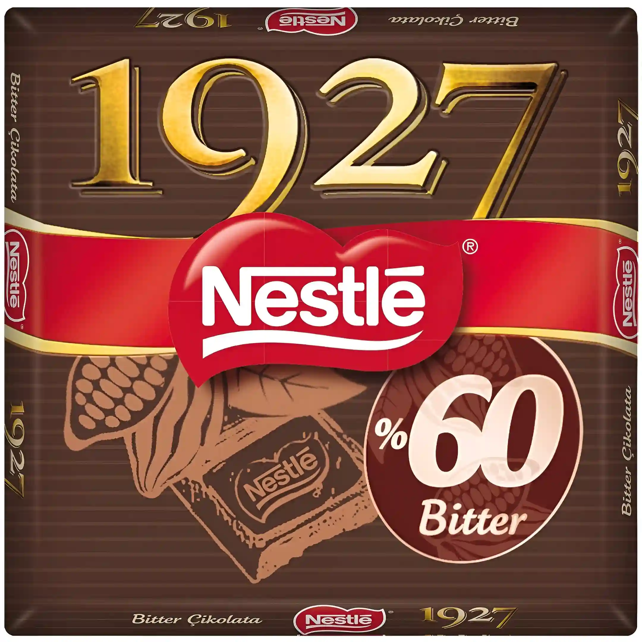 شکلات تلخ 60% نستله Nestle 1927 وزن 60...