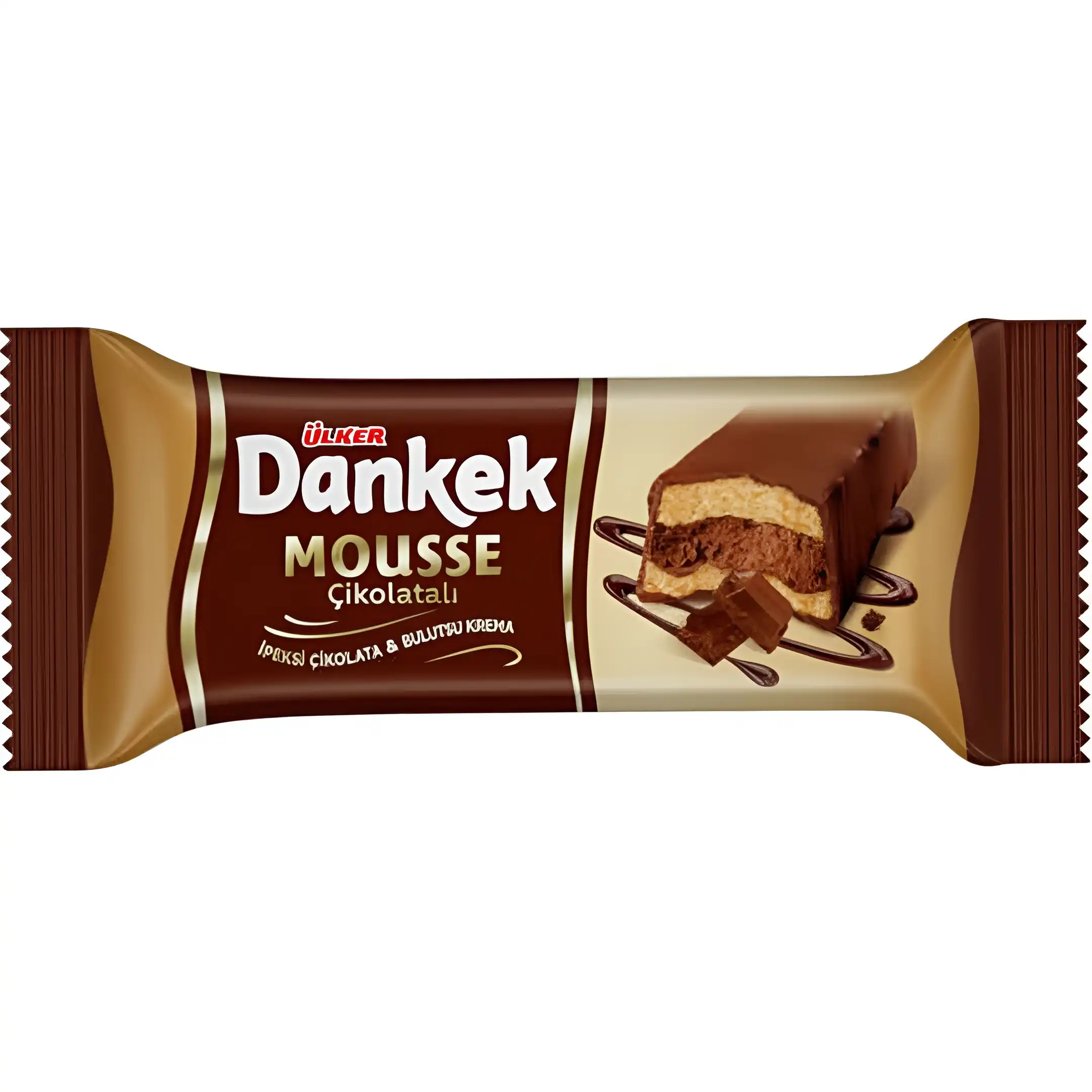 دان کیک موس شکلاتی با روکش شکلات Dankek...