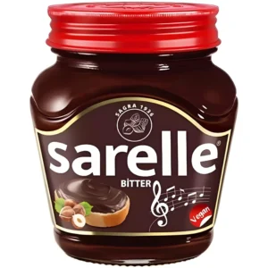 شکلات صبحانه سارله با کرم کاکائو تلخ فندقی Sarelle Bitter وزن 350 گرم