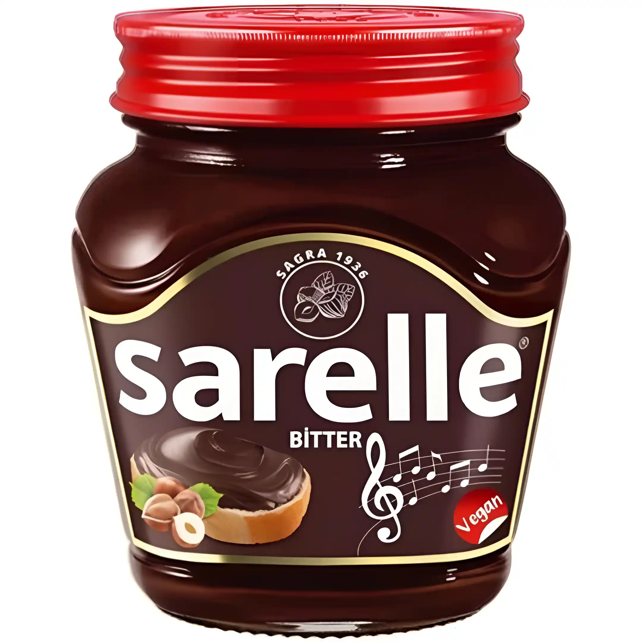 شکلات صبحانه سارله با کرم کاکائو تلخ فندقی...