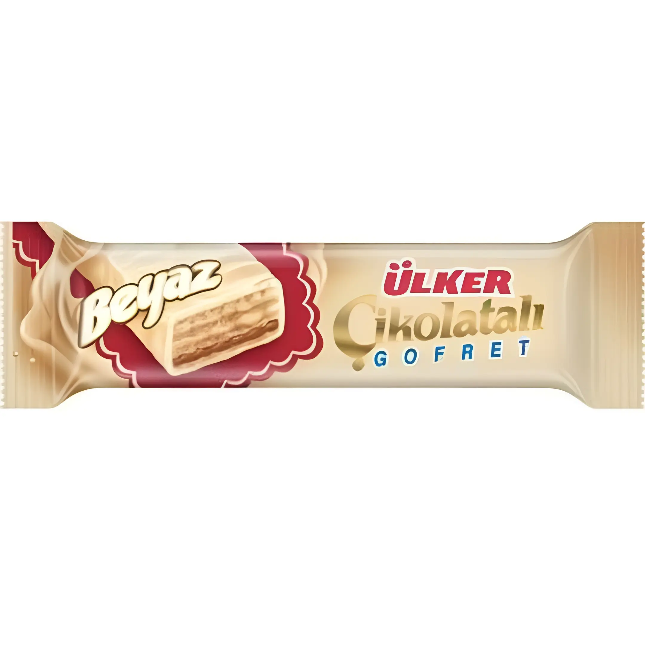 ویفر شکلاتی اولکر با روکش شکلات سفید Ulker...