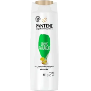 شامپو تقویت کننده و براق کننده مو پنتن Pantene Guc ve Parlaklik حجم 350 میل