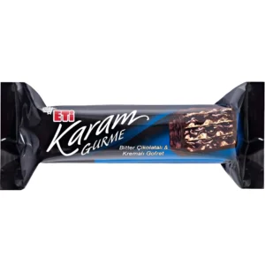 ویفر شکلات اتی کارام گورمه با کرم شکلات تلخ Eti Karam Gurme وزن 50 گرم
