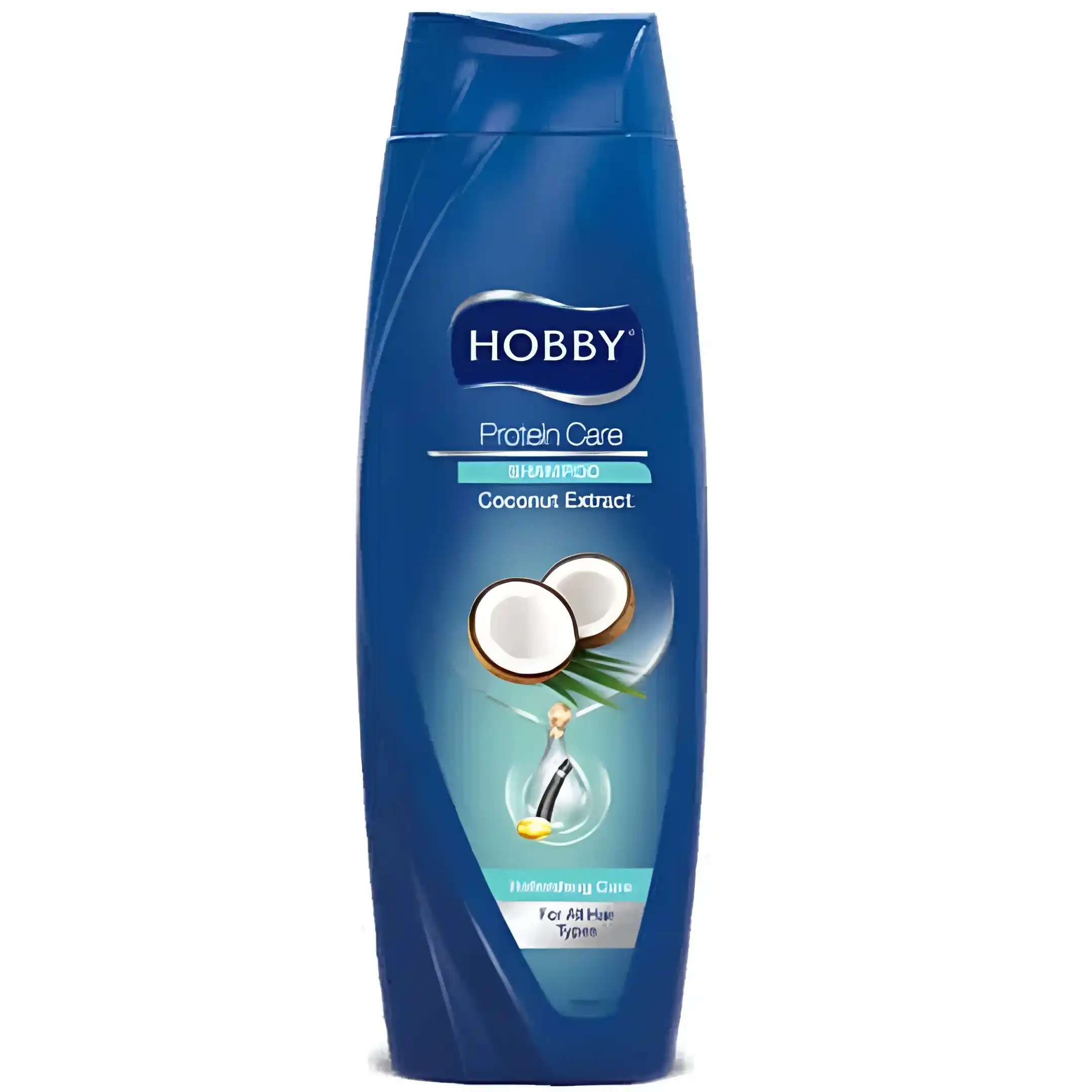 شامپو سر هوبی حاوی عصاره نارگیل مناسب انواع مو Hobby Coconut Extract حجم 600 میل