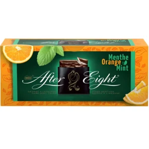 شکلات نستله افتر ایت با کرم شکلات نعنایی پرتقالی Nestle After Eight وزن 200 گرم