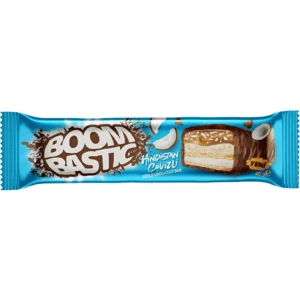 شکلات چند لایه بوم باستیک با مغز نارگیلی Boombastic Hindistan Cevizli وزن 40 گرم