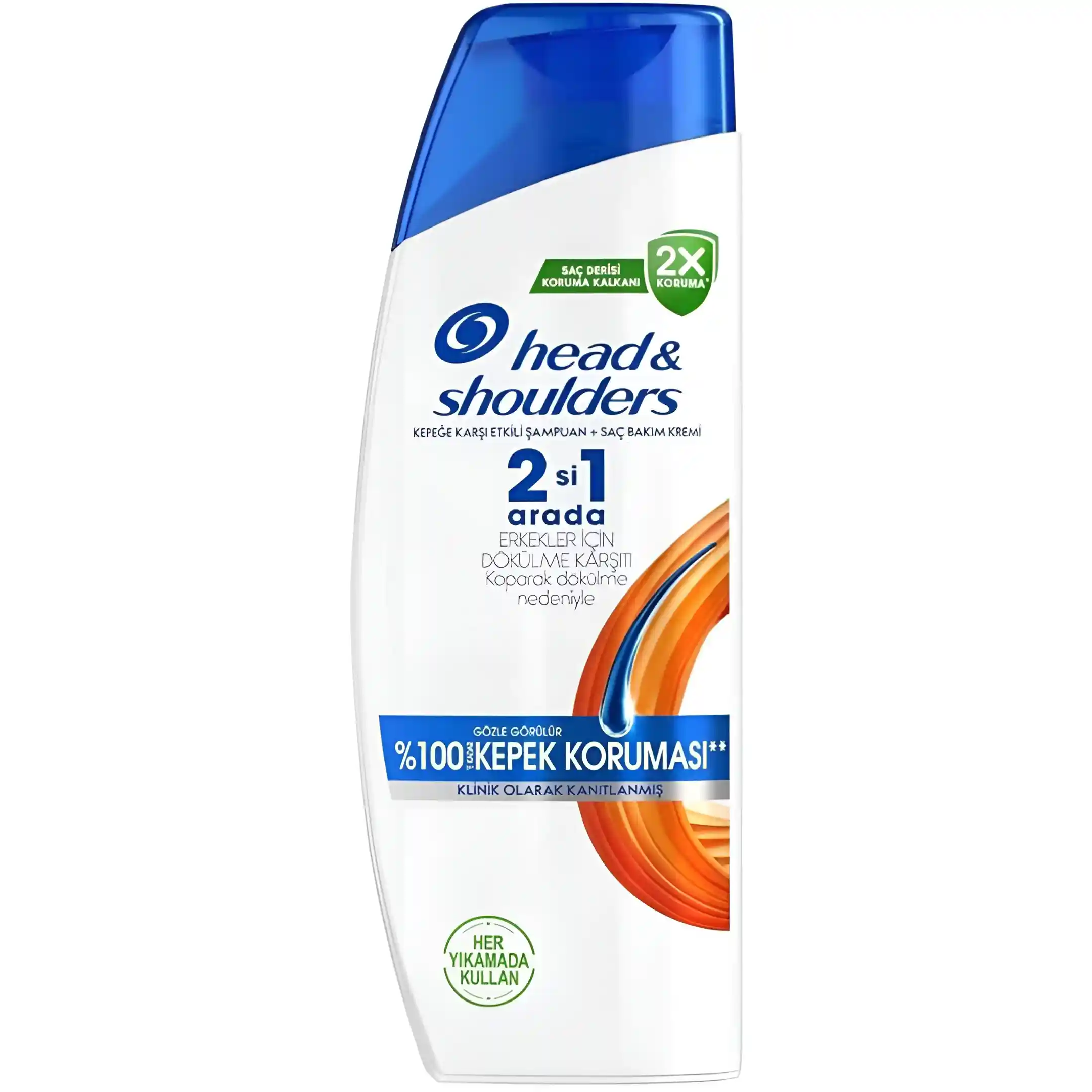 شامپو ضد ریزش مو 2 در 1 مردانه هد اند شولدرز Head & Shoulders حجم 350 میل