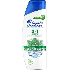 شامپو ضد شوره 2 در 1 هد اند شولدرز Head & Shoulders Mentol Ferahligi حجم 350 میل