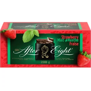شکلات نستله افتر ایت با کرم شکلات نعنا و توت فرنگی Nestle After Eight وزن 200 گرم