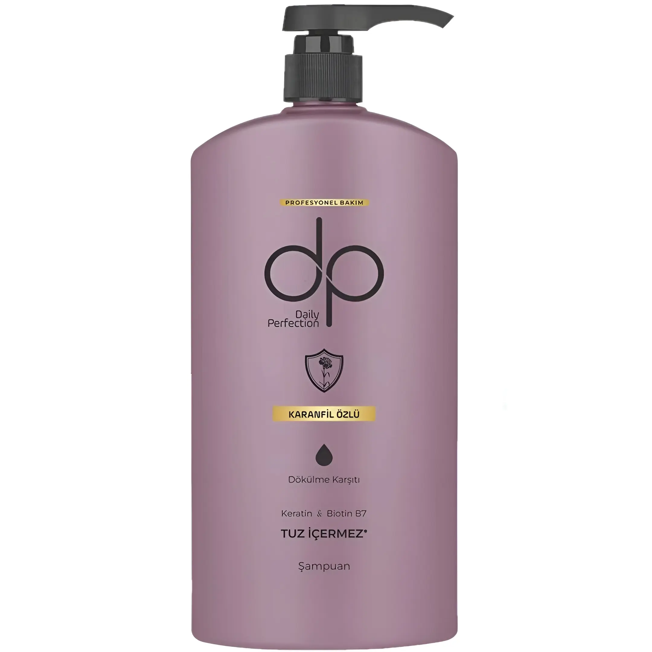 شامپو تقویت کننده و ترمیم کننده مو دی پی DP Karanfil Ozlu حجم 500 میل