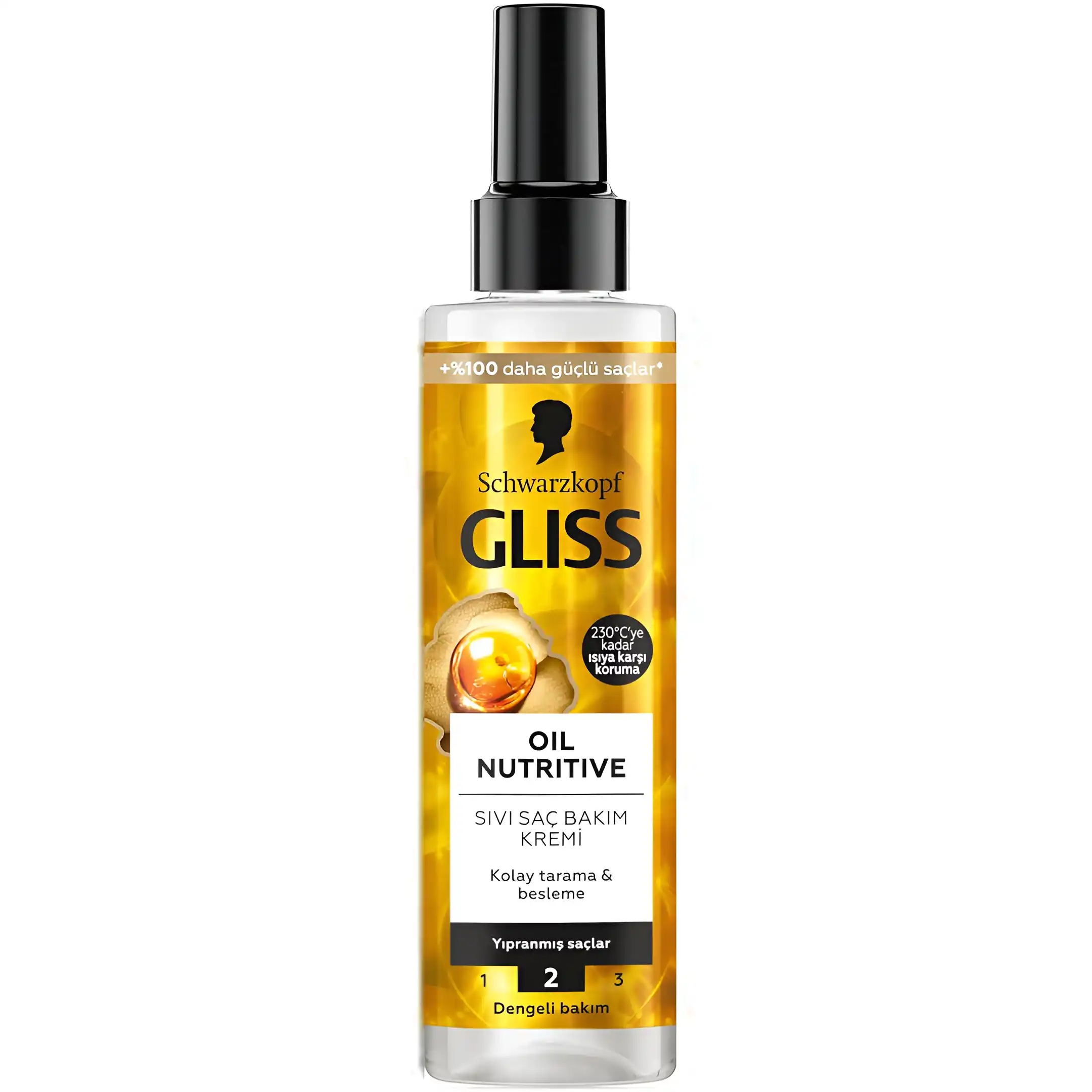 اسپری مو دو فاز شوارزکوف گلیس Gliss OIL...